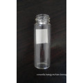 10ml Tubular Screwed Clear Glass Bottle Vial